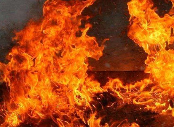 У Буському районі рятувальники ліквідували пожежу сухої трави