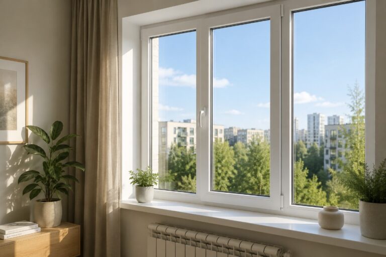 Металопластикові вікна для квартири та будинку без зайвих тепловтрат